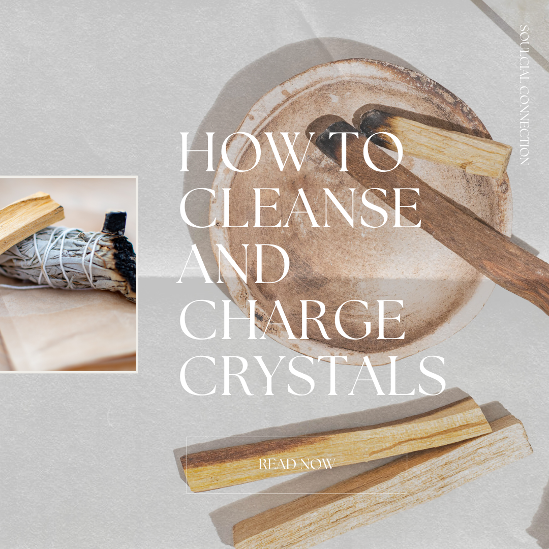 How to Cleanse and Charge Your Crystals Soulcial Connection