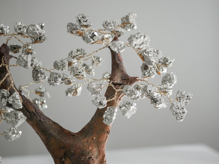 Tree of Life | Pyrite and Quartz Tree