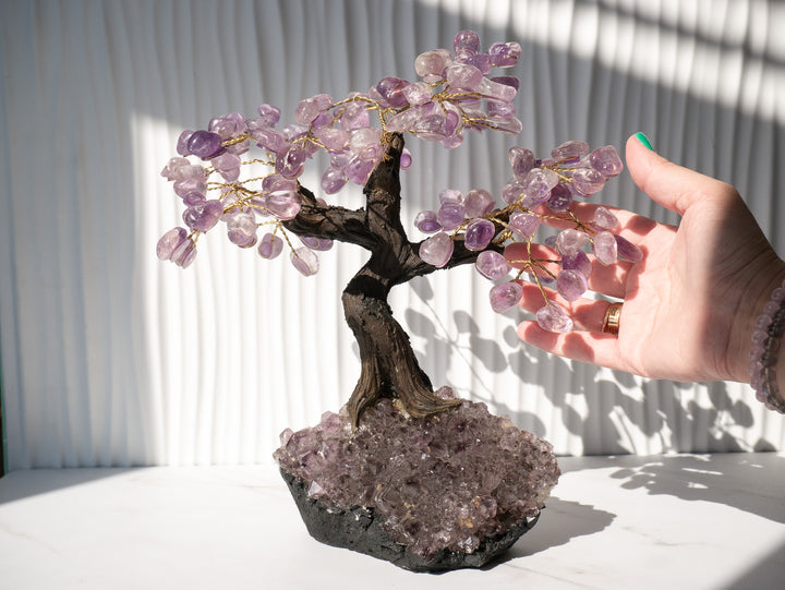Large Tree of Life | Amethyst Base & Petals - Option 1