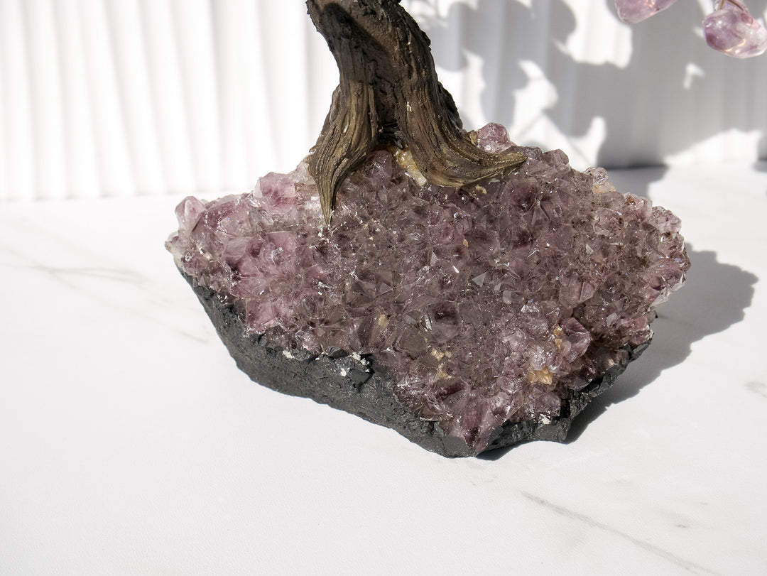 Large Tree of Life | Amethyst Base & Petals - Option 1