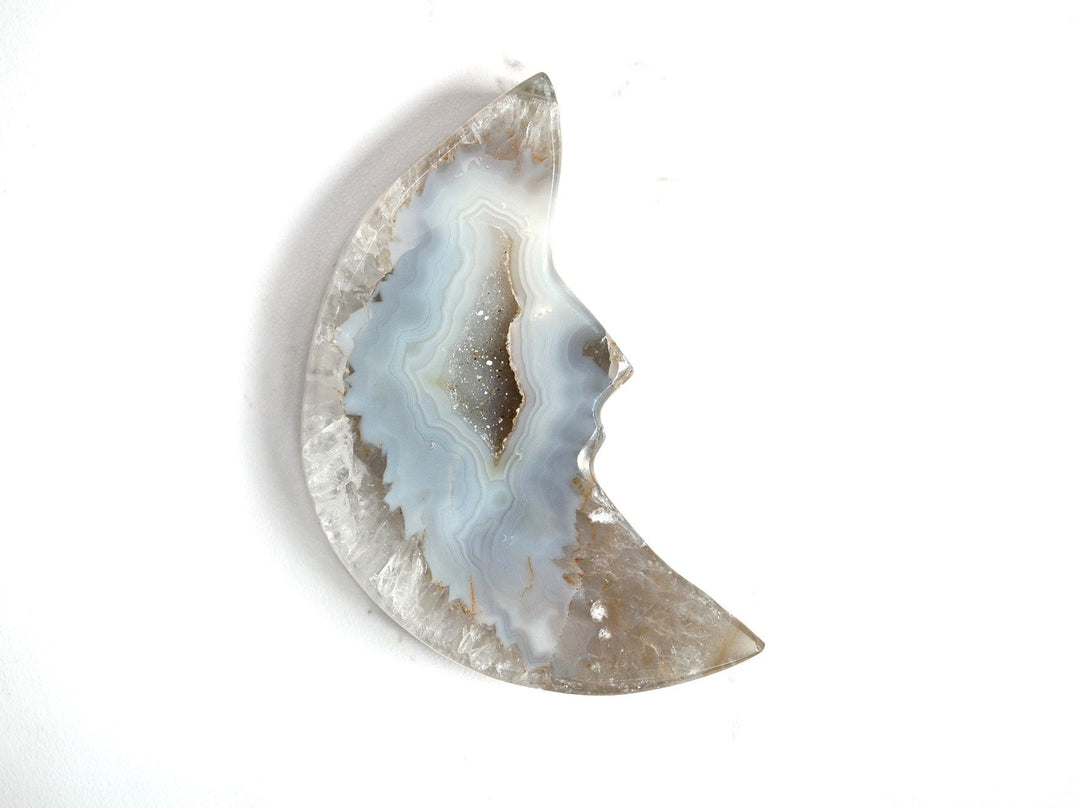 Agate Geode Moon