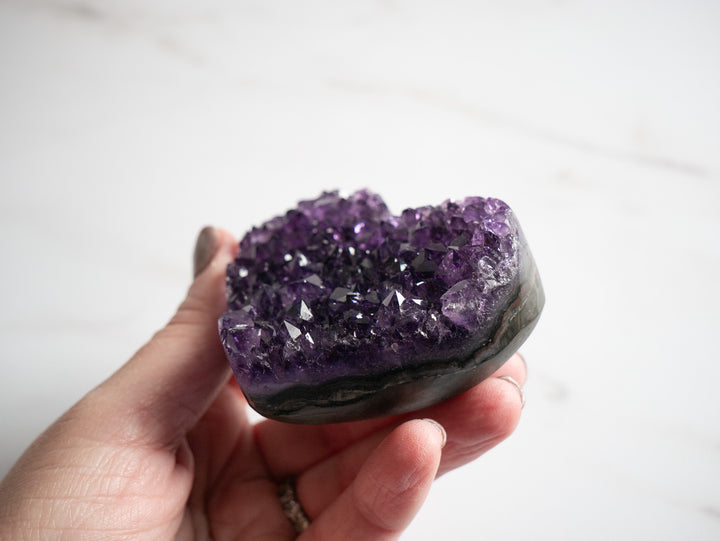 Premium Amethyst Heart - Option 1