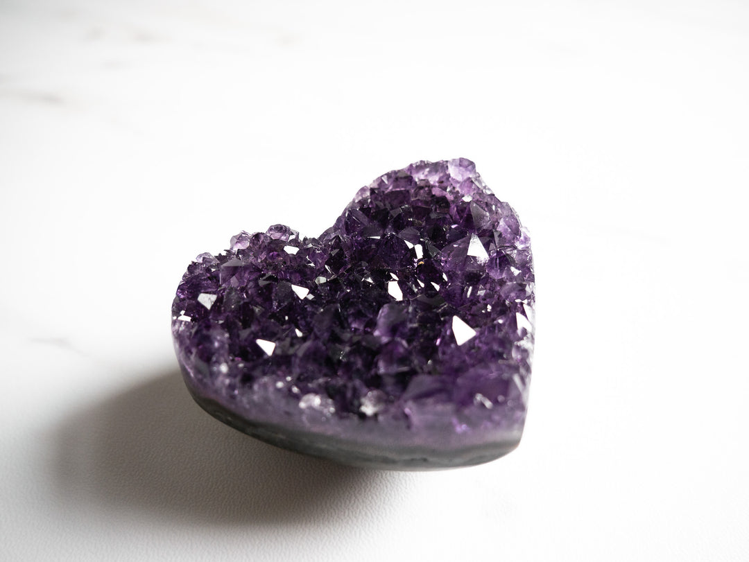 Premium Amethyst Heart - Option 1