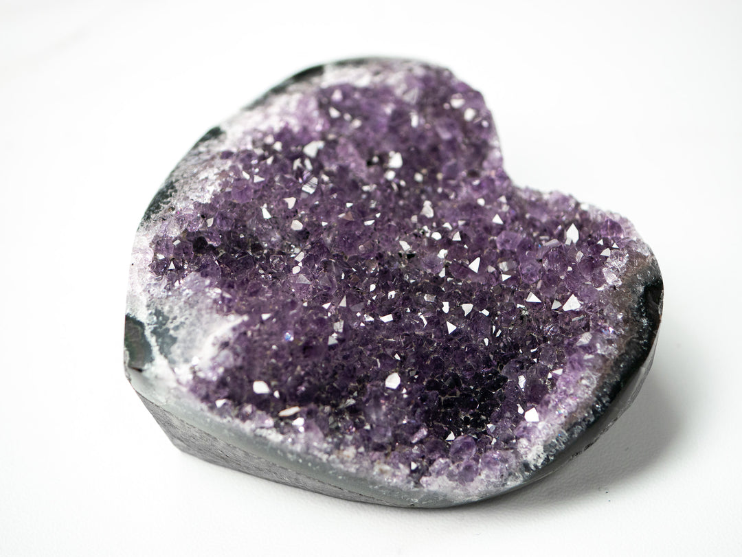 Premium Amethyst Heart (Large)