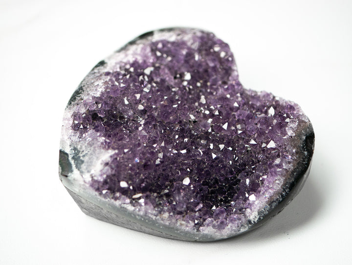 Premium Amethyst Heart (Large)