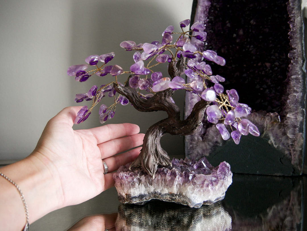 Tree of Life | Amethyst Base & Petals