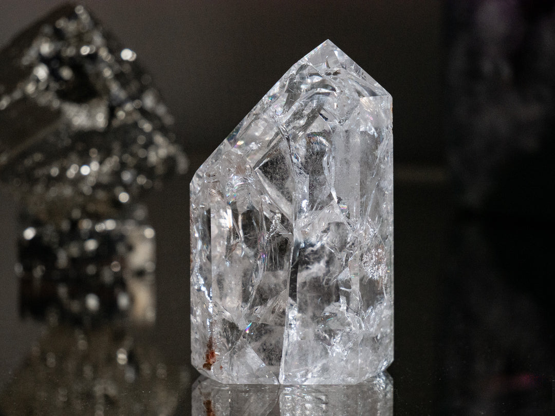 Fire &amp; Ice Quartz Point