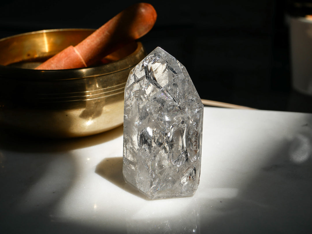 Fire &amp; Ice Quartz Point