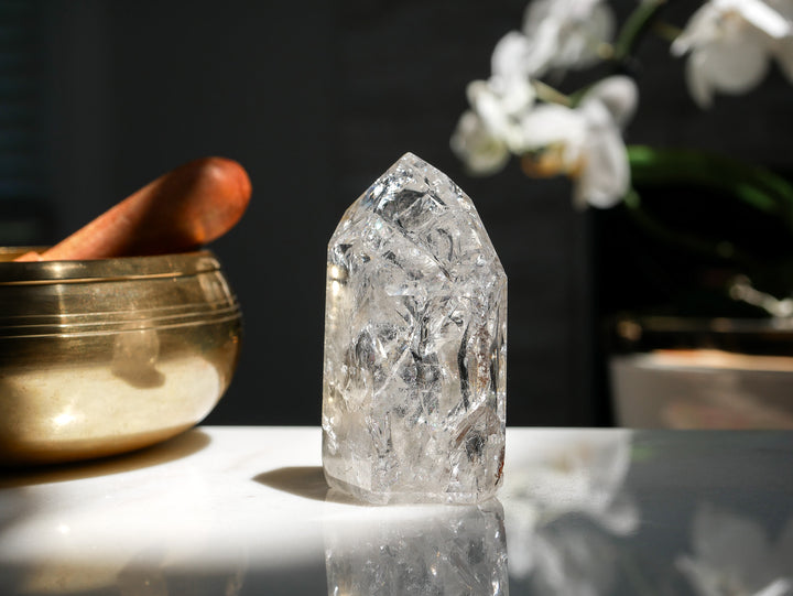 Fire &amp; Ice Quartz Point