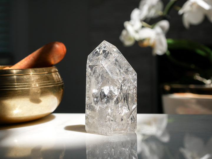 Fire &amp; Ice Quartz Point