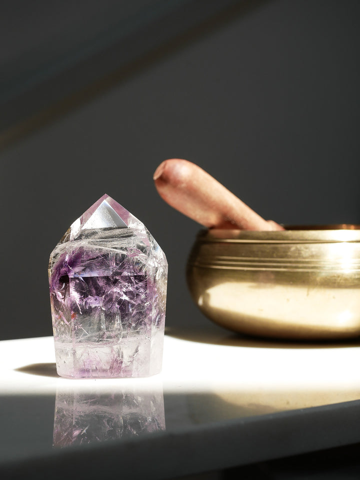 Premium Phantom Amethyst Quartz Point