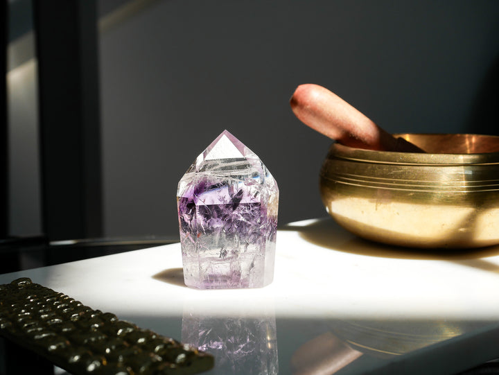 Premium Phantom Amethyst Quartz Point