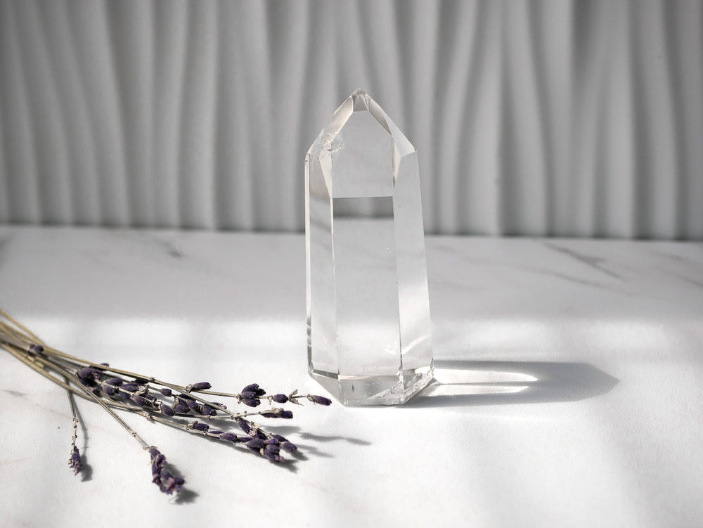 Extra High-Grade Clear Quartz Point 
