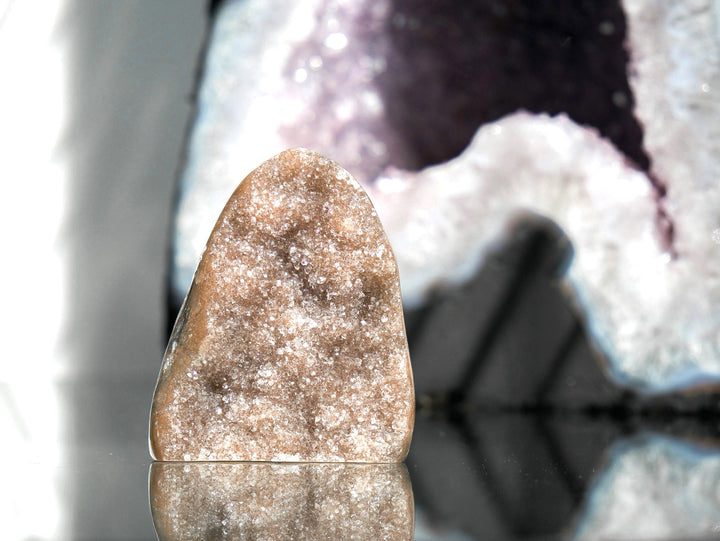 Petite Rainbow Amethyst Cut Base