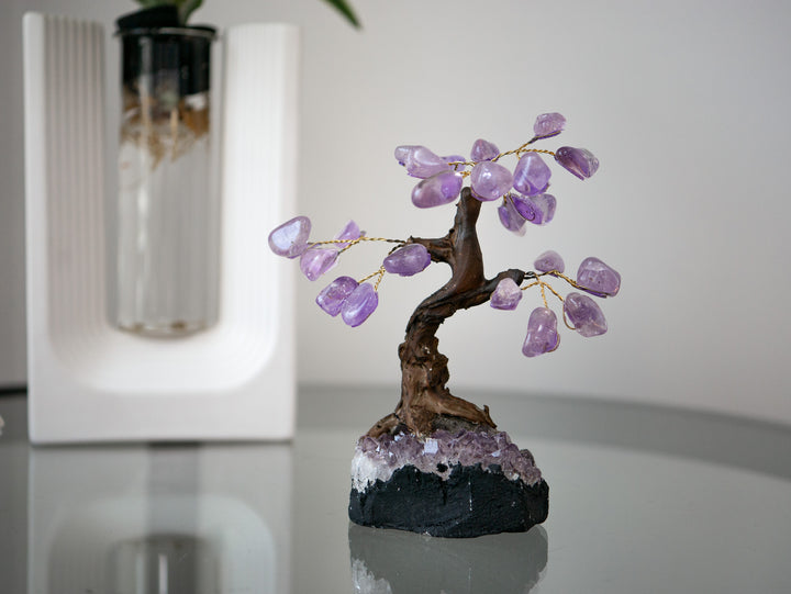 Small Tree of Life | Amethyst Base & Petals