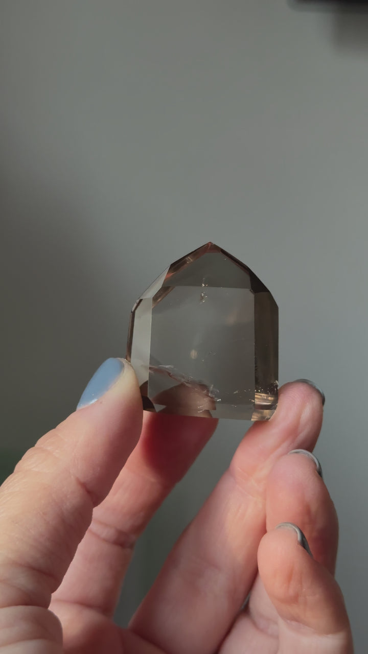 Premium Natural Citrine Point - Opt J
