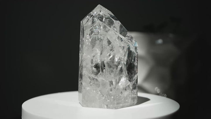 Fire &amp; Ice Quartz Point