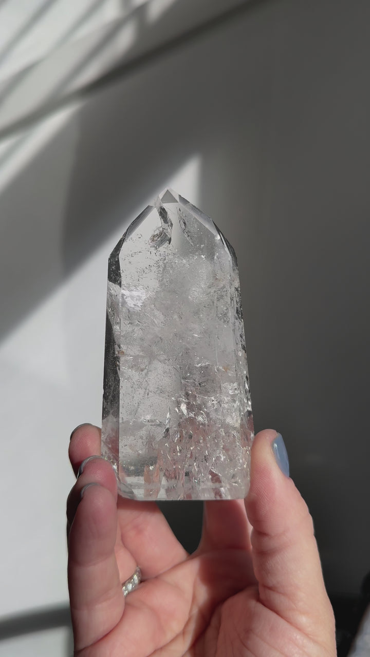 Crackled Quartz Point