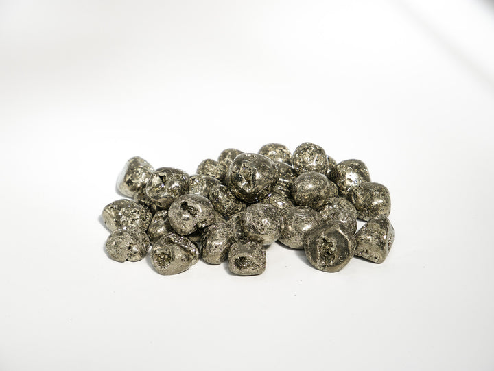 Pyrite Tumbled Stone