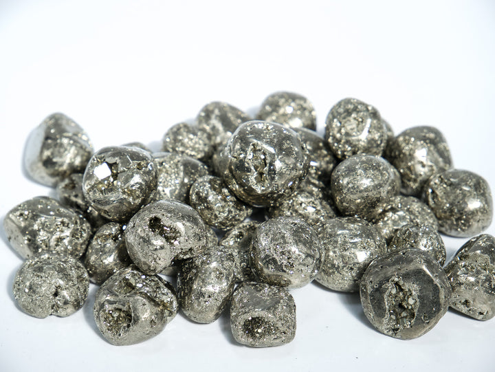 Pyrite Tumbled Stone